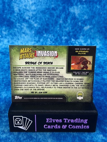 Mars Attacks Invasion SINGLE Non-Sport Trading card by Topps 2013 - Picture 44 of 204