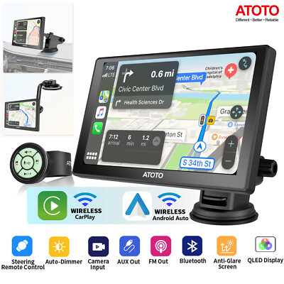 ATOTO P8 7 Zoll Radio Touchscreen Wireless Apple Carplay Android Auto Autoradio