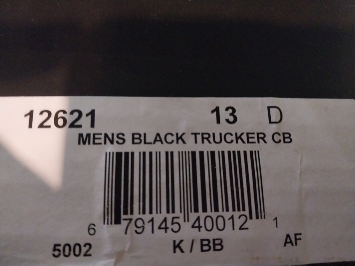Laredo Men's Black Trucker CB Boots 13D New | eBay