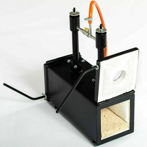 DFPROF2+2D GAS PROPAN SCHMIEDE Ofen Brenner Messerbau Schmied Hufschmied - Bild 6 von 12