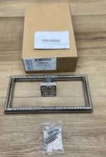 ICO Bath V66313 Heat 8-11/16" Wall Mounted Towel Ring, Chrome *READ*