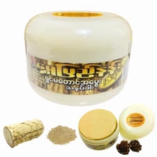 TANAKA MYANMAR THANAKA Powder Reduce acne Dark spots Melasma Protect Facial Skin