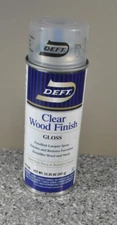 Deft Interior Clear Wood Finish Gloss Lacquer, 12.25-Ounce Aerosol Spray