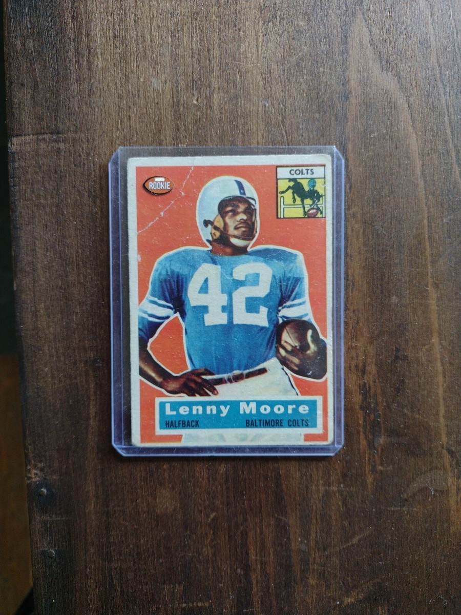 1956 Topps 60 Lenny Moore ROOKIE Baltimore Colts HOF READ H | eBay