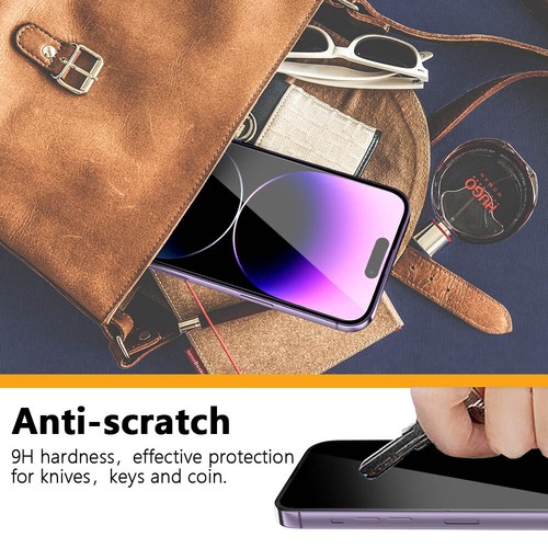 For iPhone 14 Pro Max 13 12 11 XR XS Max Tempered GLASS Screen Protector Cover - Picture 14 of 47