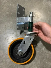 6x2 inch Heavy Duty Gate/Door Caster - Swivel Wheel - 880 lb Capacity - NEW