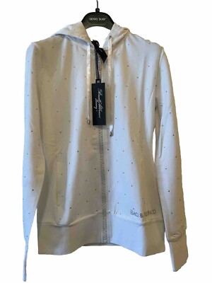 Sweatshirt Strickjacke Jacke BACI&ABBRACCI Luxury weiß Strass Gr.L nicht auffindbar