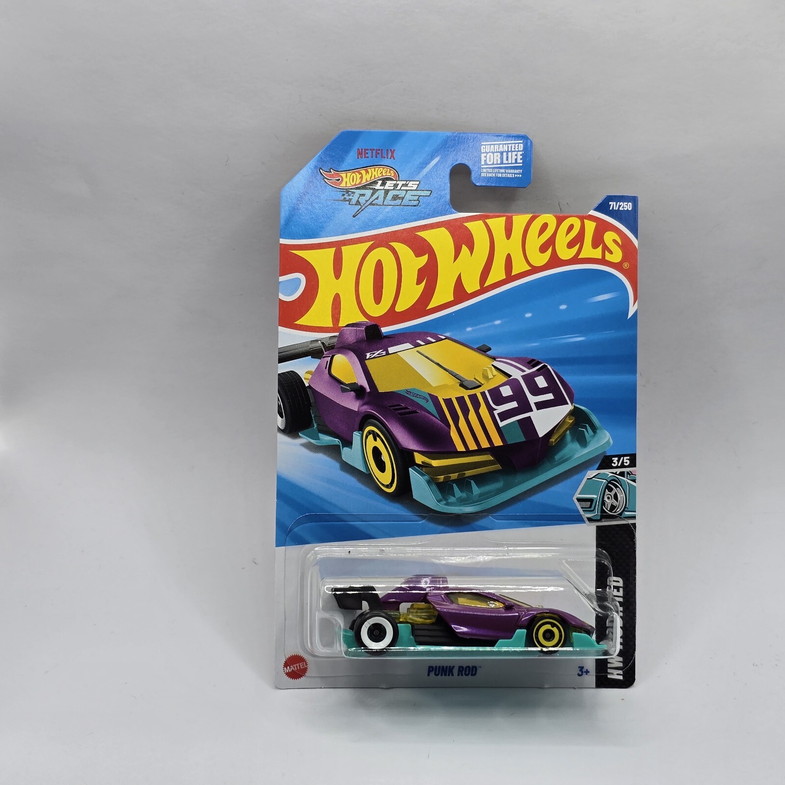 Hot Wheels 2025 Let's Race Punk Rod # 71/250 HW Modified # 3/5 - C Case