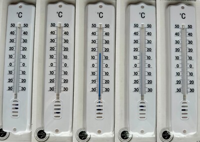 20x Thermometer 20cm  Zimmerthermometer Außenthermometer Kunststoffthermometer
