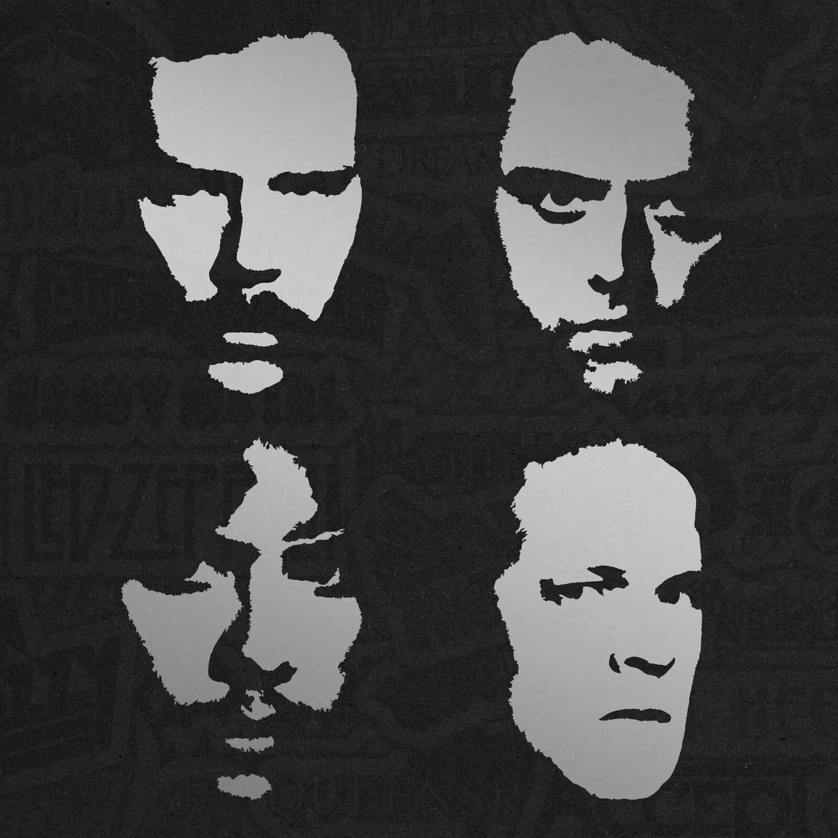 アート・デザイン・音楽 The Black Photo Album / Steidl Metallica Black Album Faces James Lars Kirk Jason Die Cut Vinyl