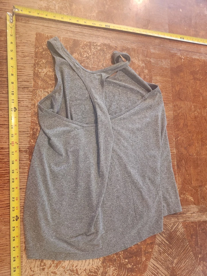 Camiseta sin mangas Old Navy Active para mujer gris atlética Go Dry talla XXL #S101 Foto 3 de 3
