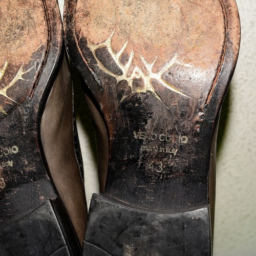 Jo Ghost Leather Lace Up Shoes Men 43 - Picture 16 of 17