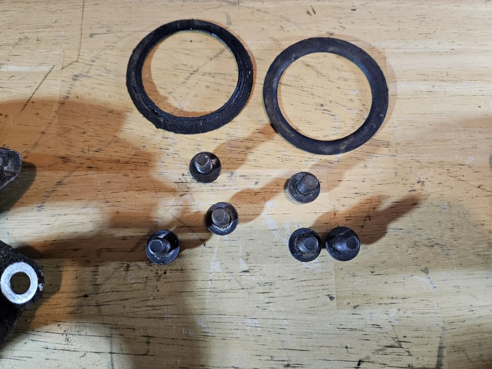 1978-87 El Camino G Body FRONT BRAKE DUST DISC SPLASH SHIELD COVER RH & LH - Изображение 2 из 4