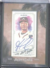 2018 Topps Allen and Ginter Rookie Mini Autograph #MA-OA Ozzie Albies