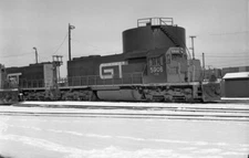 Grand Trunk GT Railroad 5908 SD-40 Chicago IL 2-72 Negative 0526