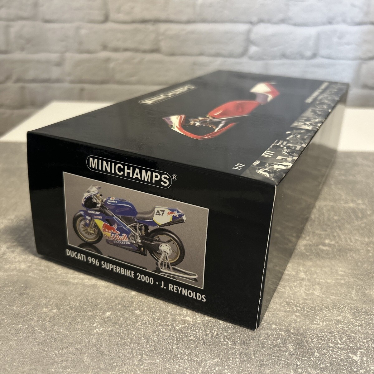 MINICHAMPS John Reynolds 2000 Ducati 996 super-bike 1:12 | eBay