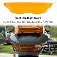 For Harley CVO Road Glide  2023 2024 Headlight Guard Cover Fairing FLTRX 2025