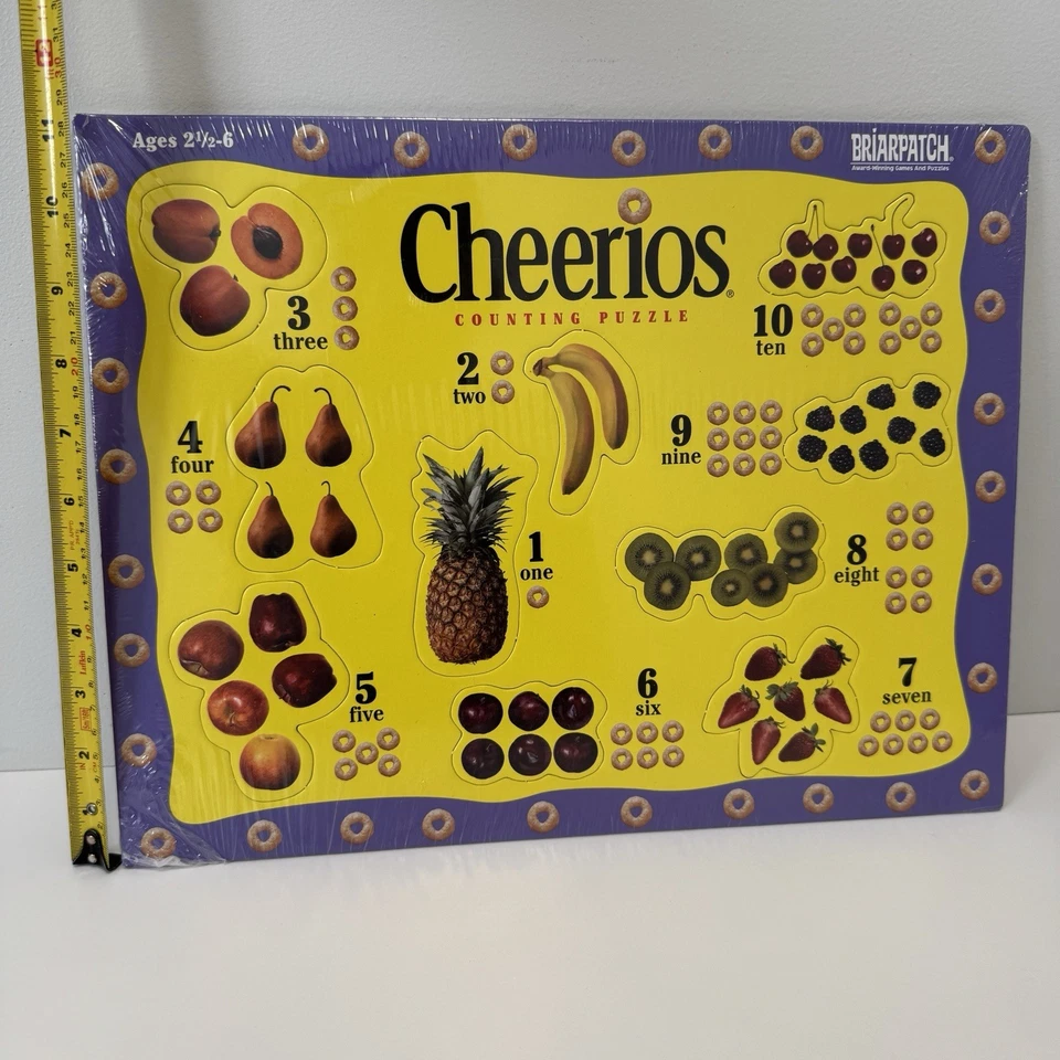 Vintage Briarpatch Cheerios Advertising Counting Puzzle 2000 NEW - Image 3 of 4