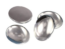 40x30mm Crystal Clear H102 Large Flat Back Oval Acrylic Cabochons Rhinestones...