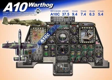 A10 WARTHOG COCKPIT instrument panel CDkit