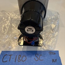 Wolo 12 Watt Electronic Siren Speaker Universal 12v Black Nos Usa