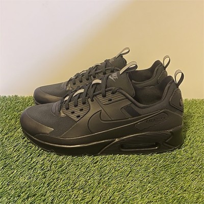 Nike Air Max 90 Drift Triple Black Men's RARE Low Top Sneaker HQ1416-001 Size 12