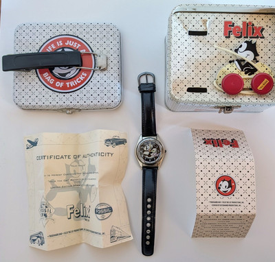 Felix The Cat Mood Watch by Fossil Uhr Limited Edition 02511/10000