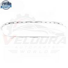 New Front Center Grille Trim Chrome For 2011 2012 2013 Ford Fiesta Fo1037102