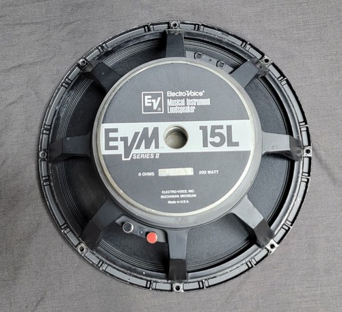 Electro-Voice EVM-15L Series II 15" Woofer / Speaker