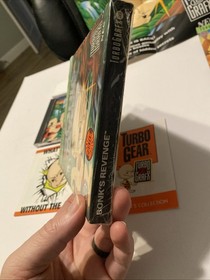 Bonk's Adventure & Revenge In Plastic W/ Extremely Rare Poster TurboGrafx-16 Lot