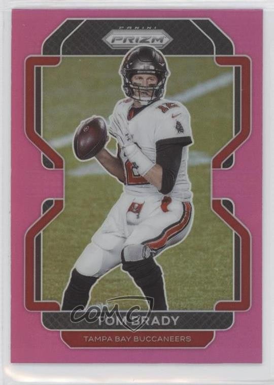 2021 Panini Prizm Pink Prizm Tom Brady #294 gp1