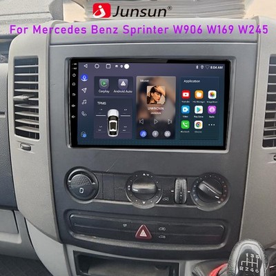 6+128GB Android 15 Autoradio Carplay GPS Für VW Crafter, Benz Sprinter W906 DAB+