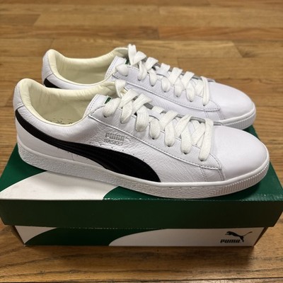 Puma Basket Classic LFS - White/Black - Men s 10 US (New)