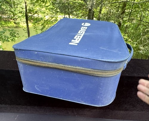 VTG 1950’S EASTERN AIRLINES Flight Attendant Carry-On Travel Bag Suitcase - Picture 10 of 12
