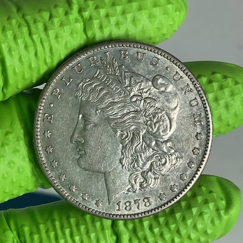 1878 S Morgan Silver Dollar VF, Many Photos & Weight     #997