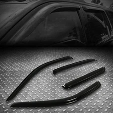 FOR 05-10 DAKOTA CREW CAB SMOKE TINT WINDOW VISOR SHADE/SUN WIND/RAIN DEFLECTOR