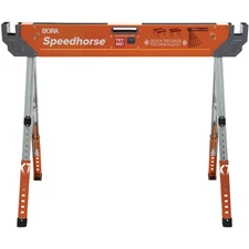 Bora Speedhorse XT Adjustable Steel Sawhorse, 1500 Lb. Capacity PM-4550 Bora