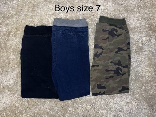 BOYS LOT 21 Items Back To School SZ 6/7 Tops & SZ 7 Pants Misc Brands Pre Loved - Picture 6 of 6
