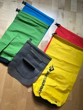Patagonia and Sea to Summit Lightweight Paddling Fishing Dry Bags