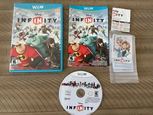 Disney Infinity 1.0 (Nintendo Wii U, 2012) Game Complete w/ Manual CIB Disc VG