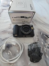 Compact Digital Video Camera 2.7K UHD 48MP -Boxed,Perfect for Vlogging/Beginners