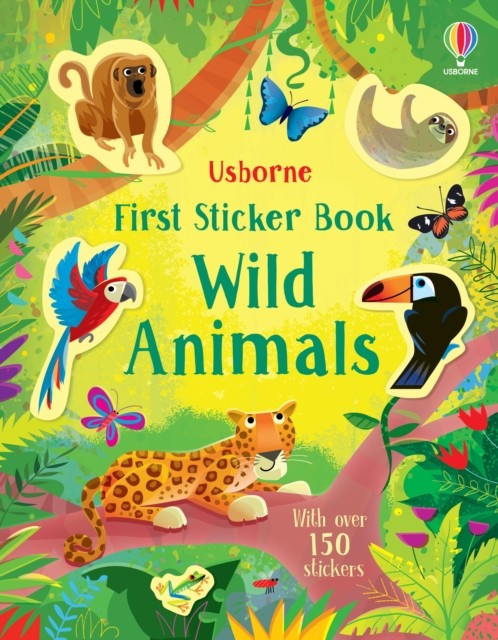First Sticker Book Wild Animals by Holly Bathie (Paperback Book) - Image 5