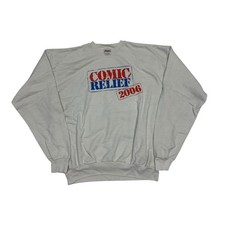 2006 Comic Relief 20th Anniversary New Orleans Robin Williams Crewneck Large 2006 Comic Relief 20th Anniversary New Orleans Robin Williams Crewneck Large