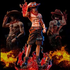 24cm One Piece Ace Figure PVC Anime Action Statue Collectible Model Toy Gift