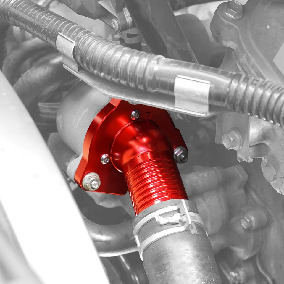 Entrada de agua con termostato para Toyota FJ Cruiser Base TRD edición especial 07-14 Foto 2 de 4