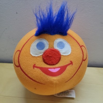 Vintage Sesame Street Ernie s Bounce Around Ball Rare 2000 Giggle Vibrating Toy