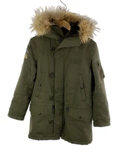 WACKO MARIA mod Coat khaki S Used