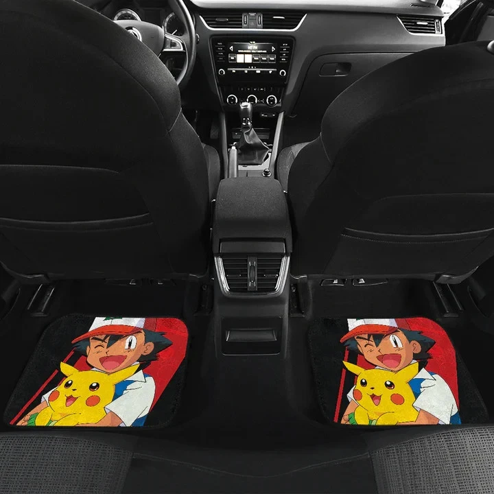 Satoshi PKM Car Floor Mats Style Custom For Fans