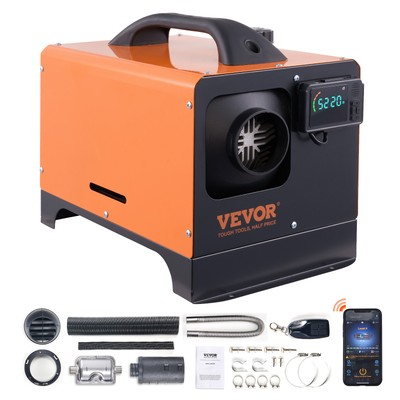 #ad #ad VEVOR Diesel Air Heater All in one 12V 8KW Bluetooth App LCD for Car RV Indoors $106.90