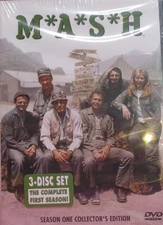 MASH - Season 1 (DVD, 2004, 3-Disc Set, Sensormatic) Collector's Edition New
